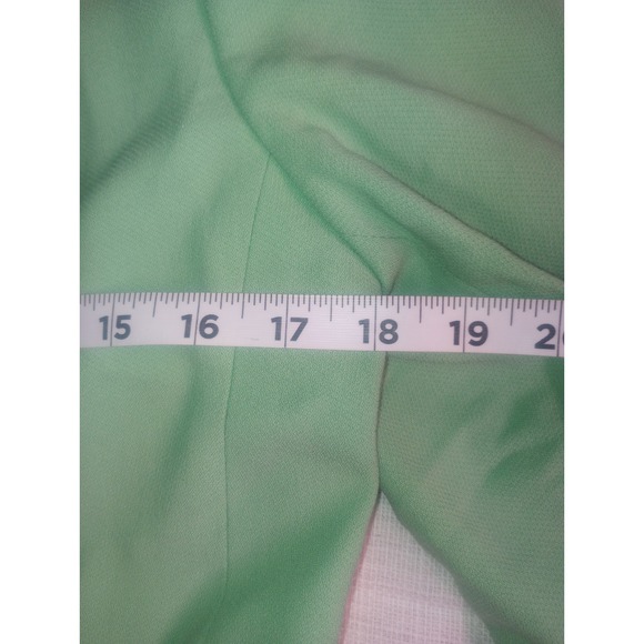 Talbots Petite stretch Blazer Mint‎ Green Size 6 (3 Button) USA Wool - Picture 4 of 7